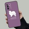 Cartoon Samoyed Dog Case For Samsung Galaxy A06 A16 A26 A36 A56 A53 A32 A52 A33 A13 A55 A35 A15 A14 A34 A54 A17