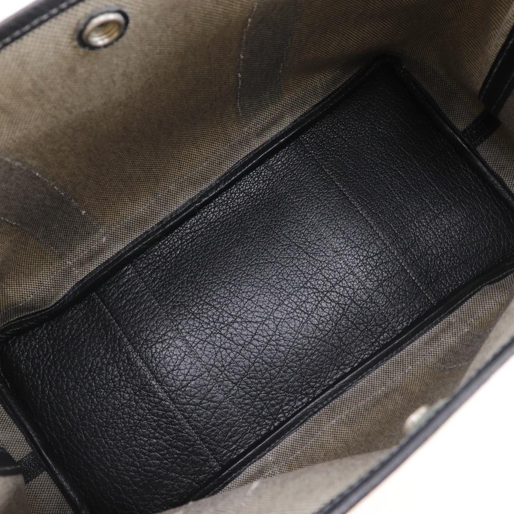 HERMES Garden party 36 PM Tote Bag gray Tower ash Women Used