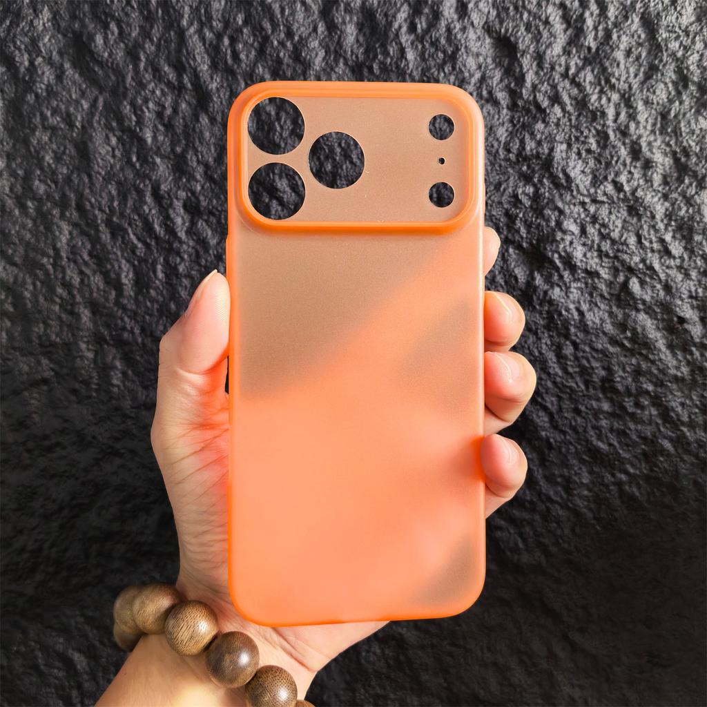 Тонкий ПП чехол для IPhone 18 Pro Max Чехол Модный Матовый Полупрозрачный Защитный Задний Чехол для IPhone 18 Pro Чехол для Телефона Funda