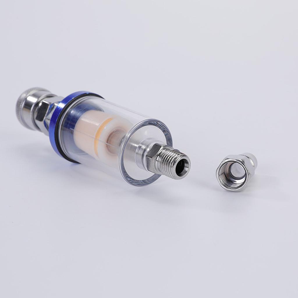 Осушитель воздуха Сепаратор воды и масла для компрессоров Краскопульт Пневматический инструмент с 1/4 дюйма NPT Встроенный влагоотделитель