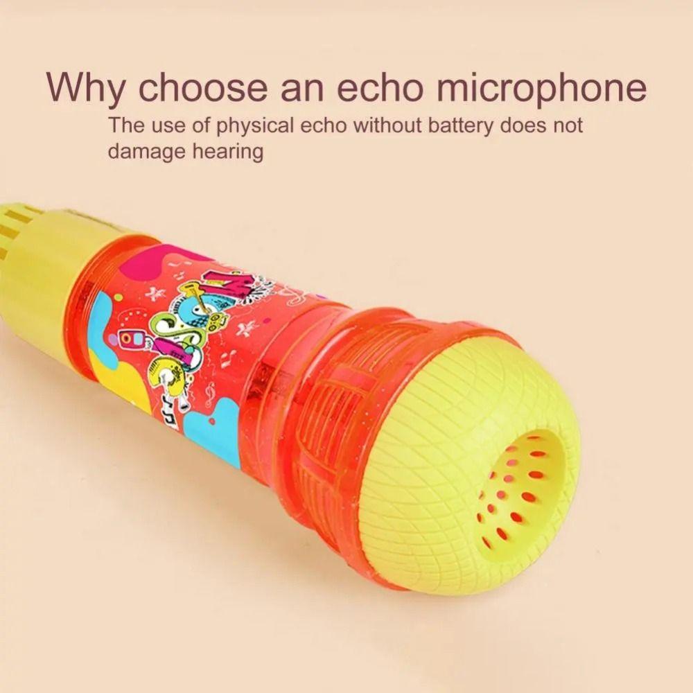 Multicolor Music Instrument Toys Plastic Singing Song Toy Creative Kids Echo Microphone Children