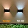 4/6/10 LED Solar Wall Lamp Outdoor Waterproof Up And Down Luminous Lighting Garden Decoration Solar Lights Stairs Fence Sunlight Lamp