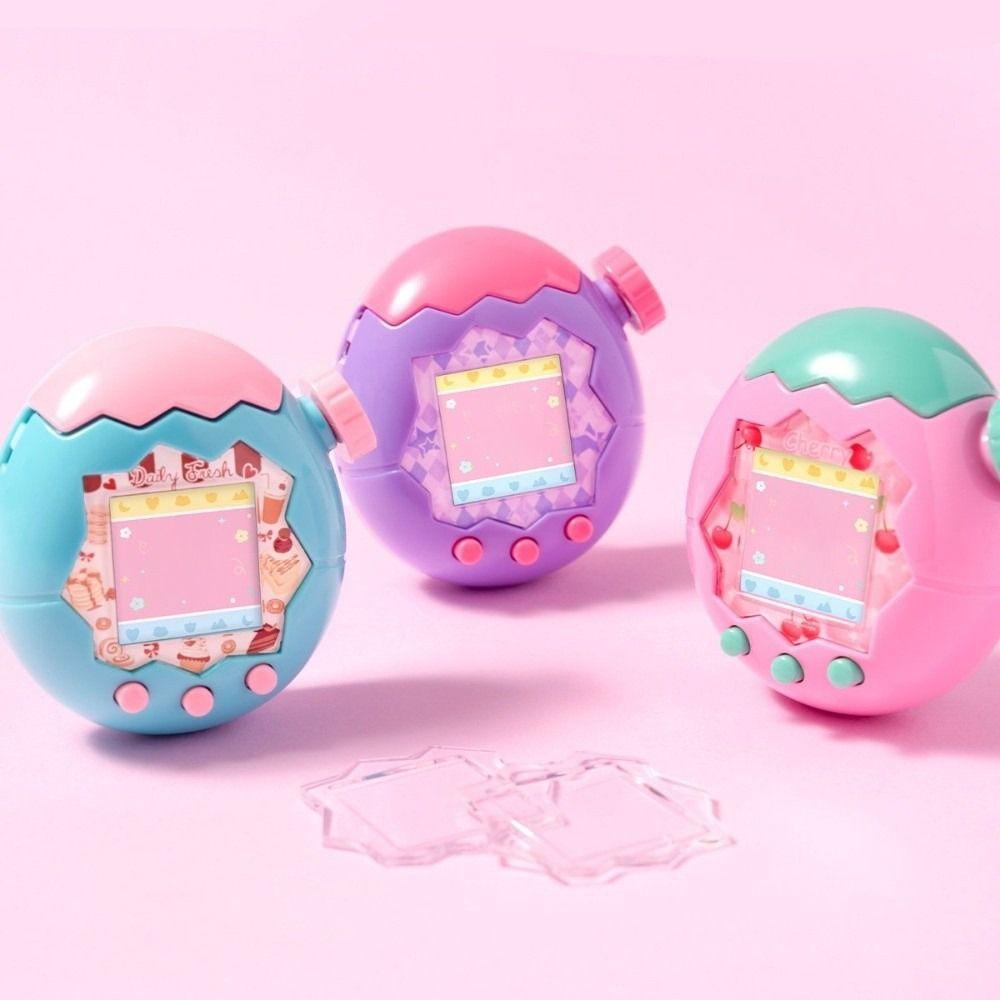 Clear Panel Protective Cover Color Screen Front Cover Faceplate for Tamagotchi Paradise