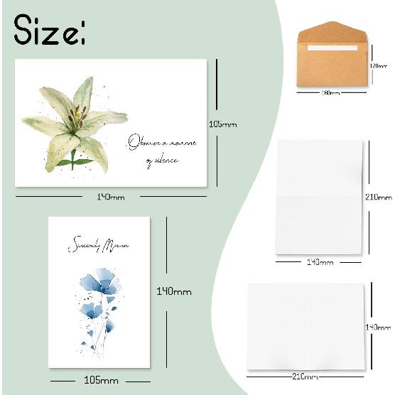40 Sympathy Cards with Envelopes - Blank ide Sympathy Cards with Sentimental