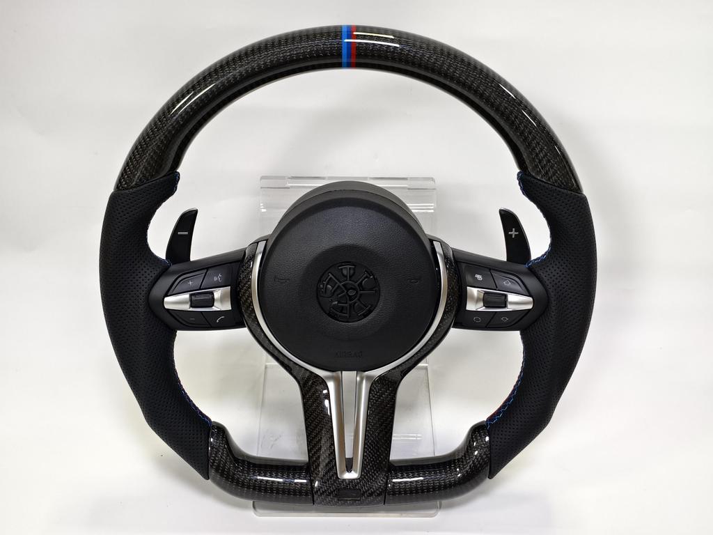 Hot selling carbon fiber sports steering wheel M3 F30 F15 F16 F20 F21 F25 F26