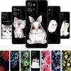 Черный силиконовый чехол для Motorola S50 5G Чехол Мультяшный кот Мягкая задняя крышка для Motorola Edge 50 5G Neo G75 Чехол для телефона G 75 Coque