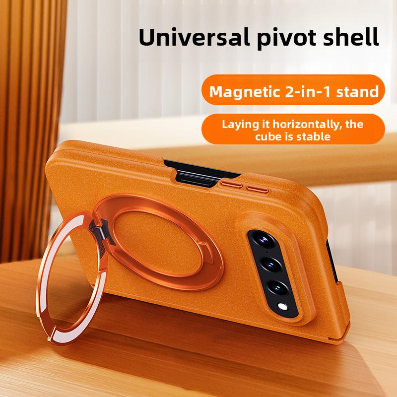 For Xiaomi 18 Fold Case Hard PC Matte With Ring Stand Magnetic Protective Back Cover Cases For Xiaomi Mi 18 Fold Phone Shell