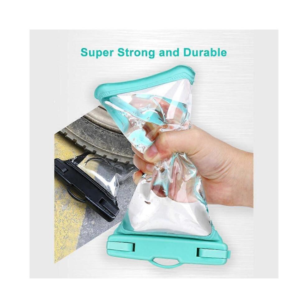 Waterproof Phone Pouch IPX8 Waterproof TPU Phone Case Bag with Lanyard for Outdoor Water Sports Kayaking Boating Swimming