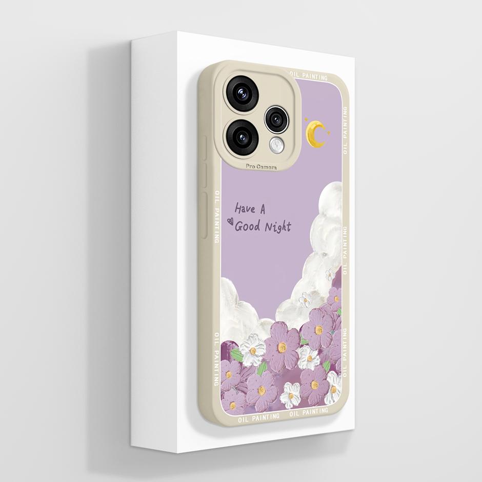 Чехлы Для OPPO Reno 15F 15 Pro Max Мультяшная Девушка-Кошка Ударопрочный Простой Защитный Корпус Для Камеры Для Reno15F Reno15ProMax Capa