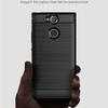 Ударопрочный чехол из углеродного волокна для SONY Xperia XA2 Ultra Матовый резиновый силиконовый чехол для Sony Xperia XA2ultra Чехол для телефона