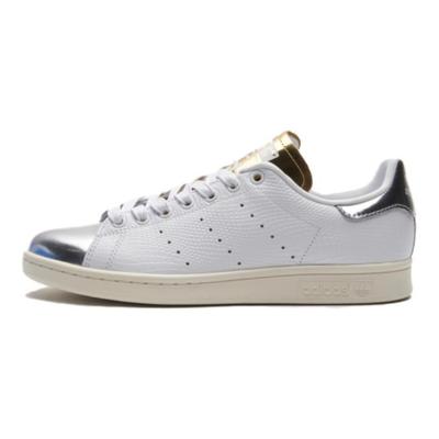 Кроссовки Унисекс Stan Smith Белые Серебристые Золотистые Обувь-Белый Металлик-Серебристый Металлик-Золотой B24699