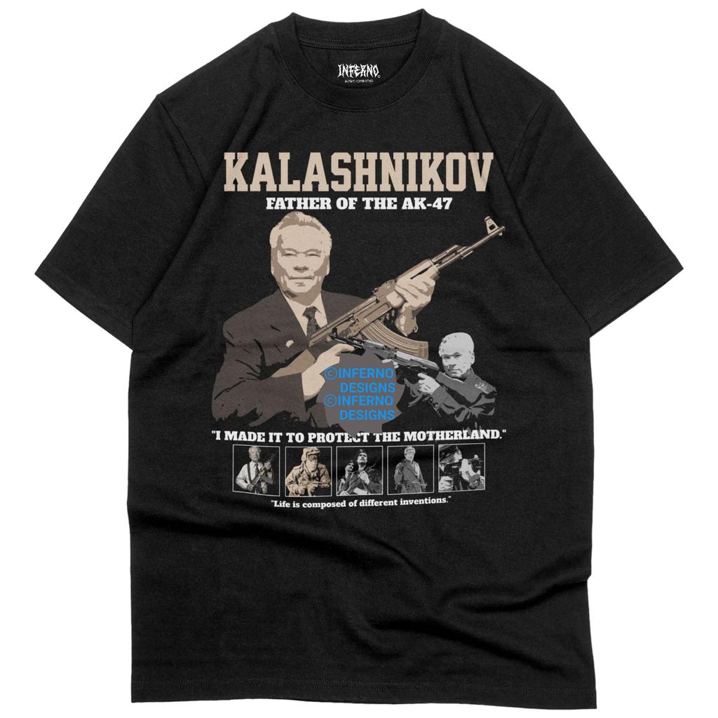 Футболка АК-47, Футболка с пистолетом, Про-оружейная, Калашников, Уличная мода Y2K, Футболка за права на оружие