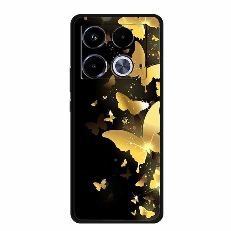 Чехол для Infinix Note 40 Pro 4G 5G Модный Мягкий Силиконовый ТПУ Задняя Крышка Для Infinix Note 40 4G Чехол для Телефона Coque Note40 Pro 5G