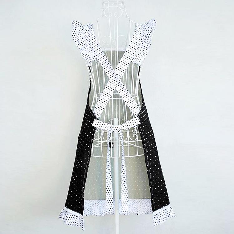 Модный женский кружевной фартук Модный кухонный фартук с защитой от загрязнения и маслостойкий фартук