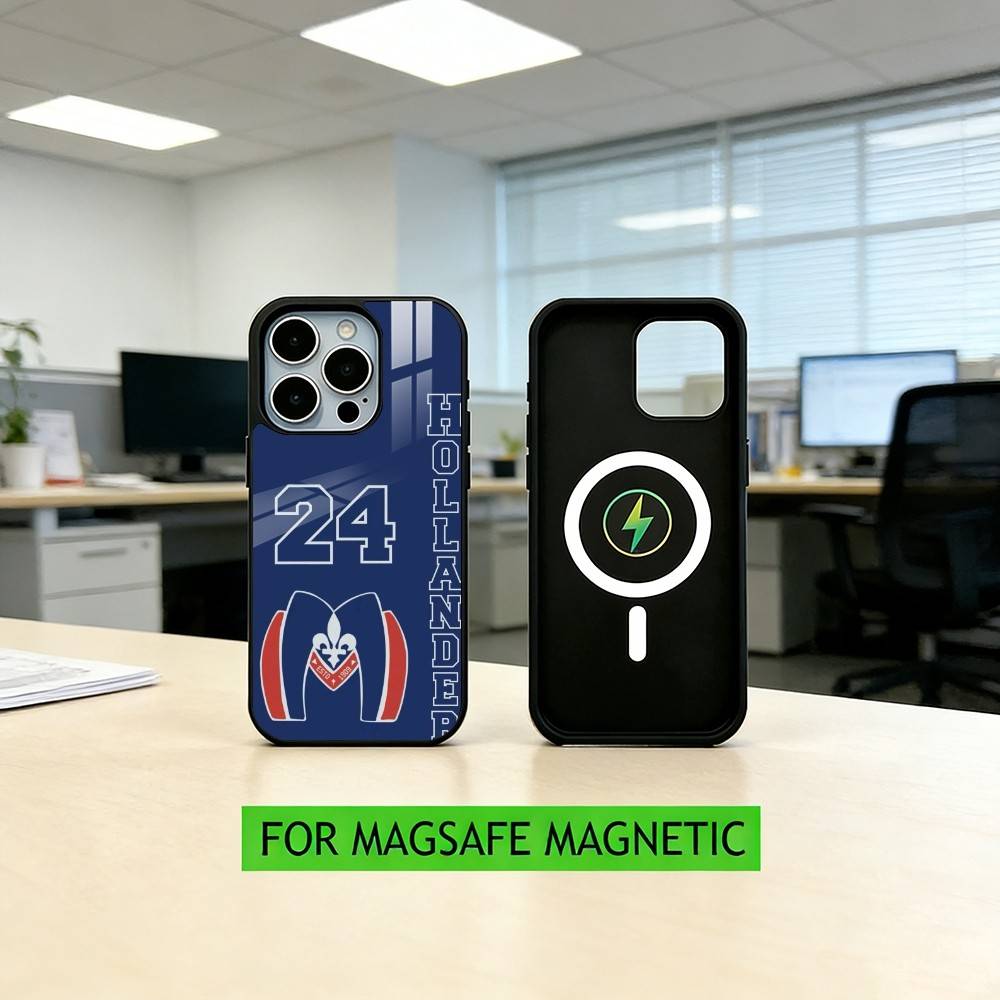 H-Нагретый R-соперничество C-мультяшный Чехол для телефона Для iPhone17,16,15,14,13,12,11 Plus,Pro Магнитный с Magsafe Беспроводная зарядка