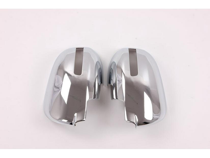 Подходит для Mitsubishi Outlander 2013-16: Декоративная накладка на зеркало заднего вида из хромированного ABS.