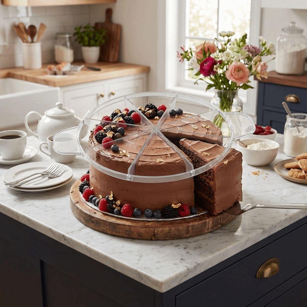 С ручкой Пресс для нарезки пиццы Пластиковый резак для выпечки Практичный резак-слайсер для торта Бытовой