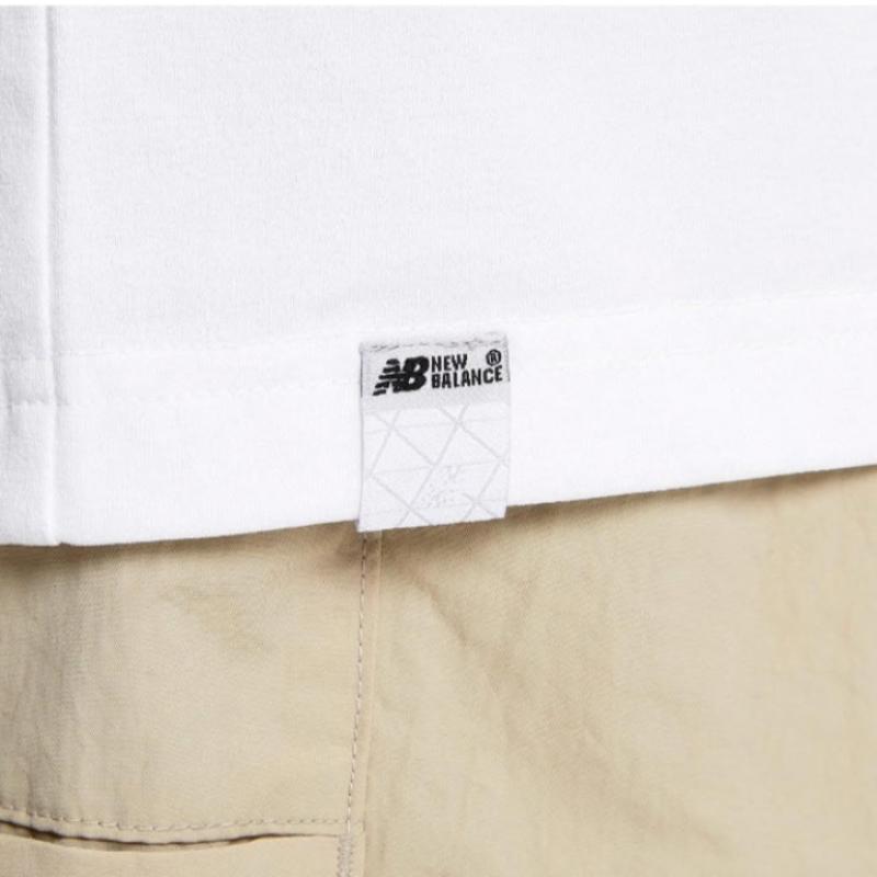 New Balance Футболка с коротким рукавом Nqj Nbnee22623 10 Uni Frozen Cool Big Logo Футболка с коротким рукавом