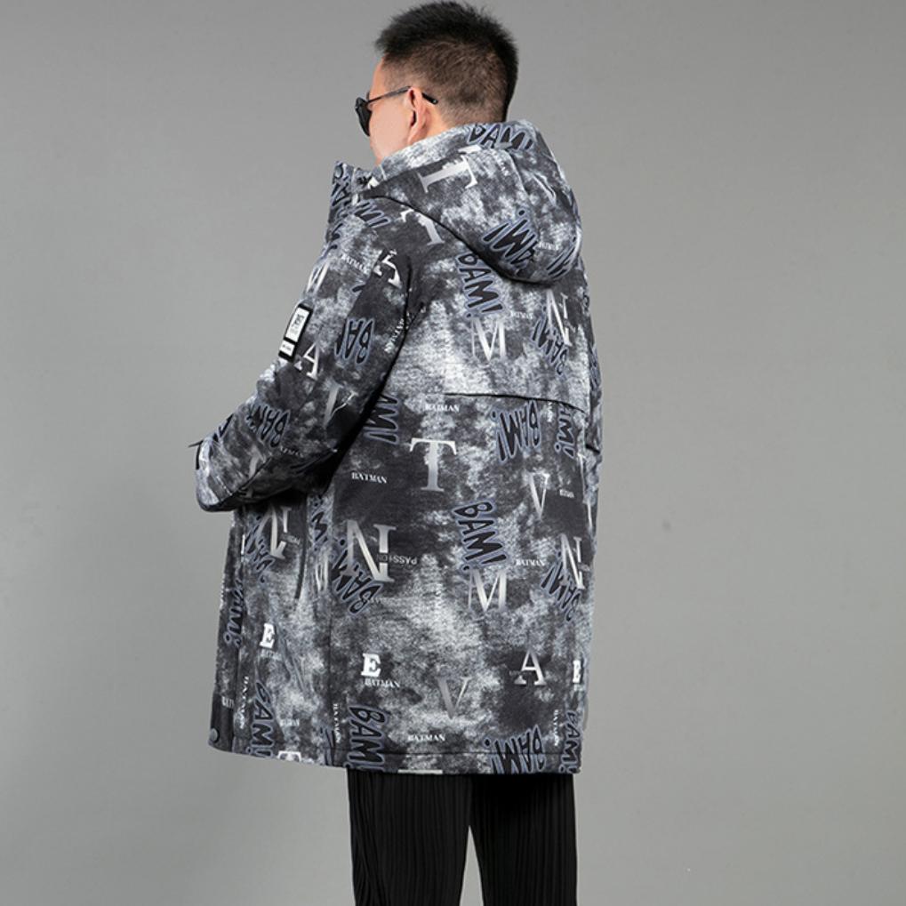 Пальто больших размеров, мужское толстое хлопковое пальто, зимнее пальто средней длины, хлопковая куртка большого размера, свободная утолщенная толстая мужская куртка 4XL-10XL