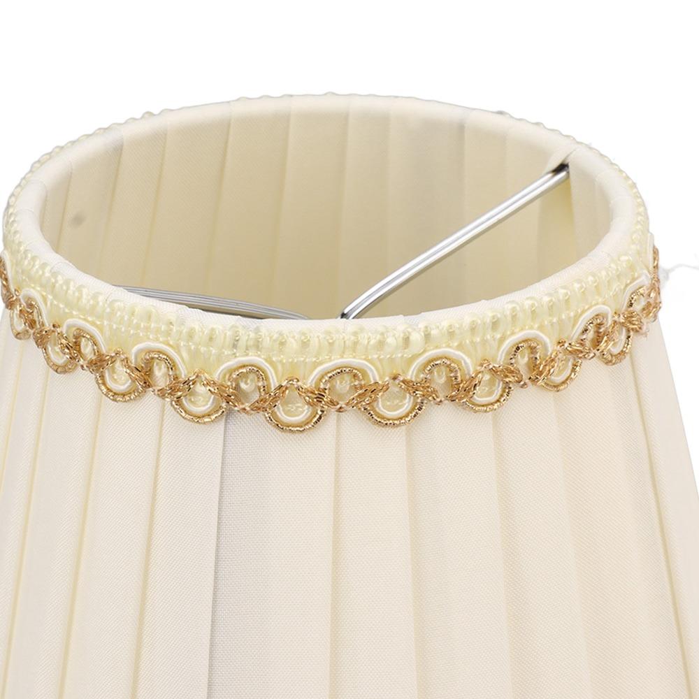 6PCS 5.1 inch Height Lamp Cover Clip On Design Small Lamp Shades Chandelier Lamp Shades Floor Lamp