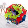 Cereal Monster Automatic Opening and Closing, 8 rib Structure Portable Umbrella, Suitable for Men and Women in All Seasons  Perfect Gift for