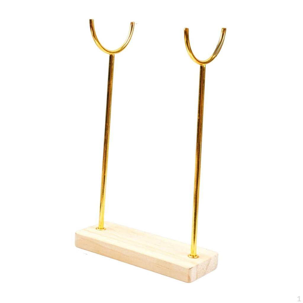 Органайзер для браслетов Элегантная подставка для часов Настольная подставка Деревянная основа для мужчин