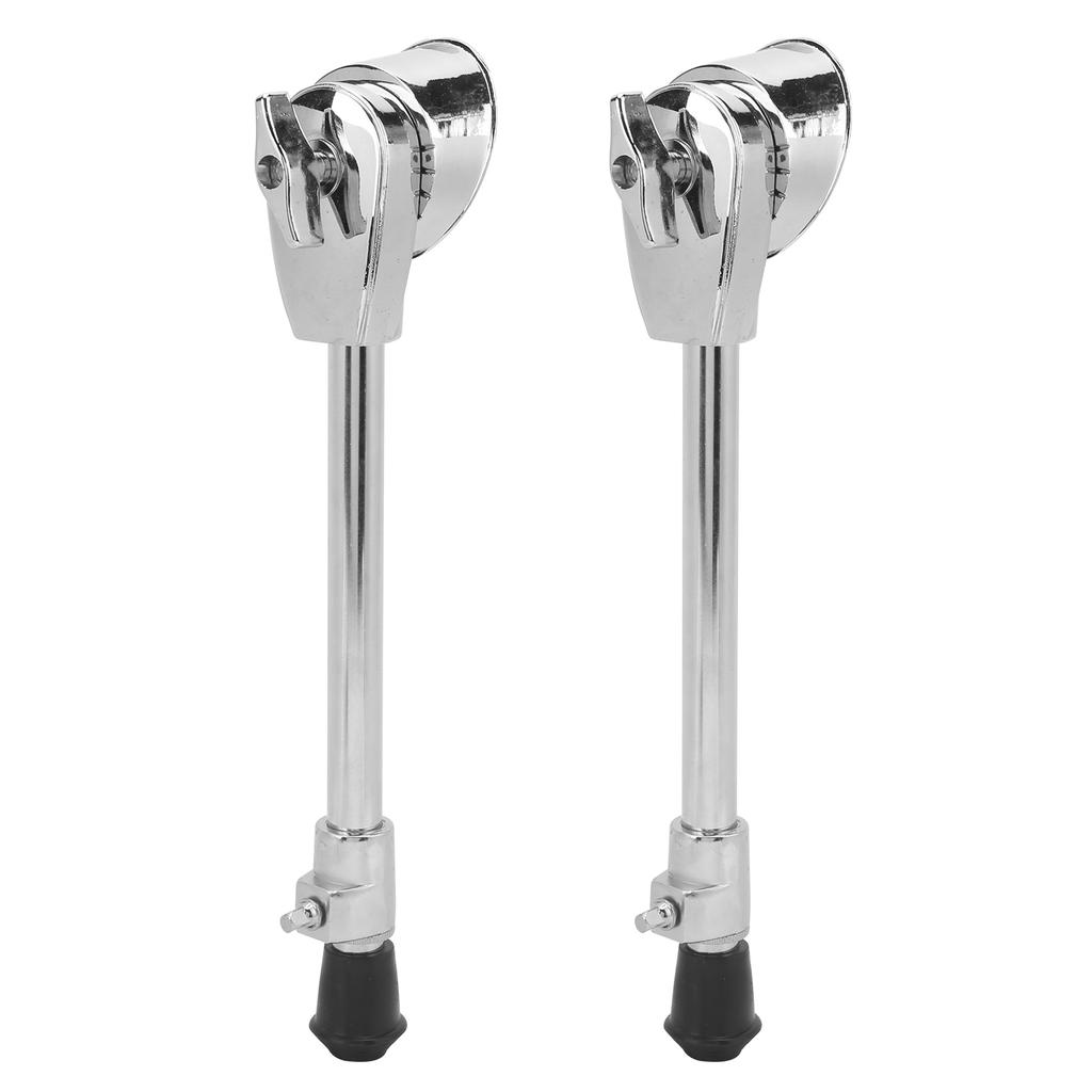 Парная ножка для бас-барабана с фиксированным кронштейном, устойчивая к ржавчине, для ударных инструментов