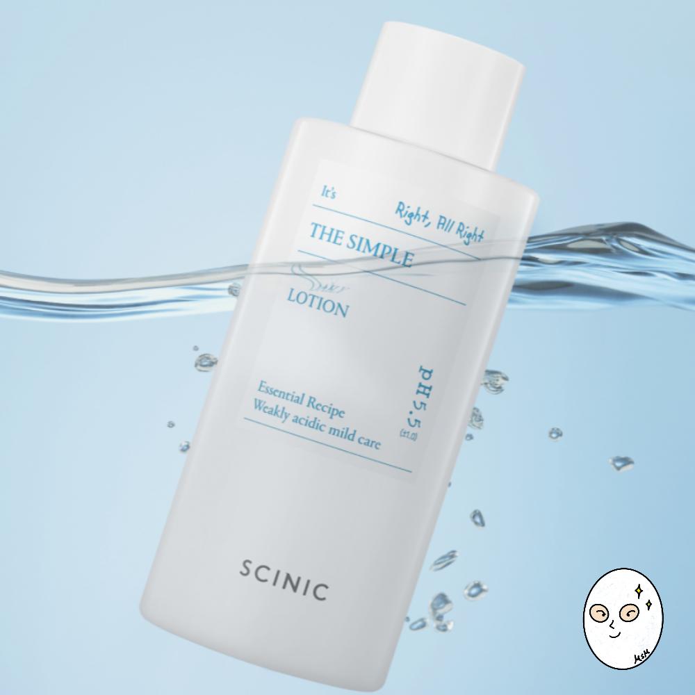 SCINIC The Simple Daily Lotion Экстра Большой 300 мл