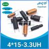 Набор индукторов с ферритовым стержнем: 3x10, 3x12, 3x15, 3x20, 4x15, 5x10, 5x20, 6x15, 6x25, 1 мкГн
