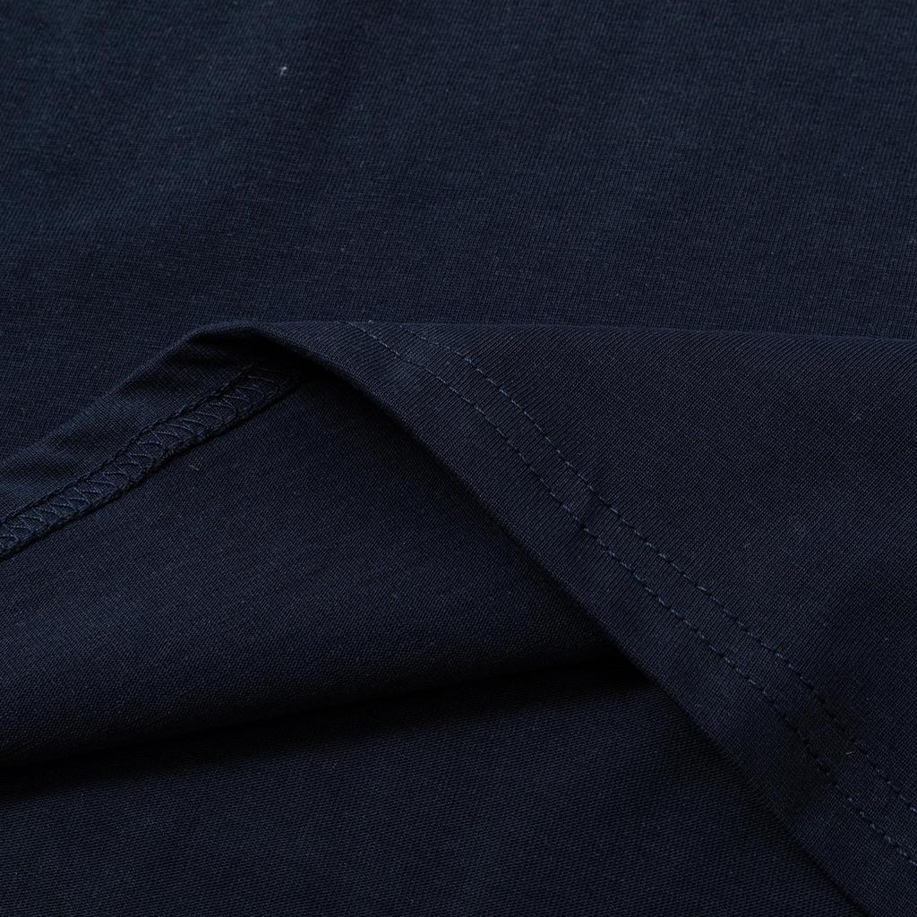 AMI Spring and Summer New Crochet Letter Weaving Micro Label Pure Cotton Short Sleeved Men's T-shirt