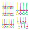 Sealing Clamp Adjustable Silicone Straps Snacks Meals Pantry Organization Bag Clips Reusable Kitchen Storage Solution