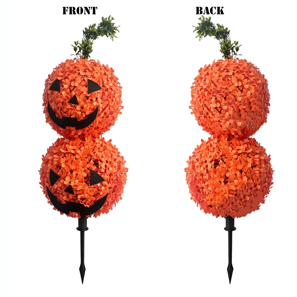 Artificial Pumpkin 3D Decorative Faux Plant for Fall Home Garden Decor