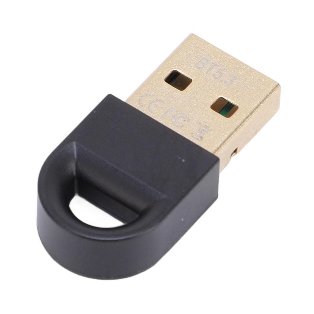 Bluetooth 5.3 USB Adapter Plug and Play 65.6ft Long Range Wireless Bluetooth Dongle Receiver for PC
