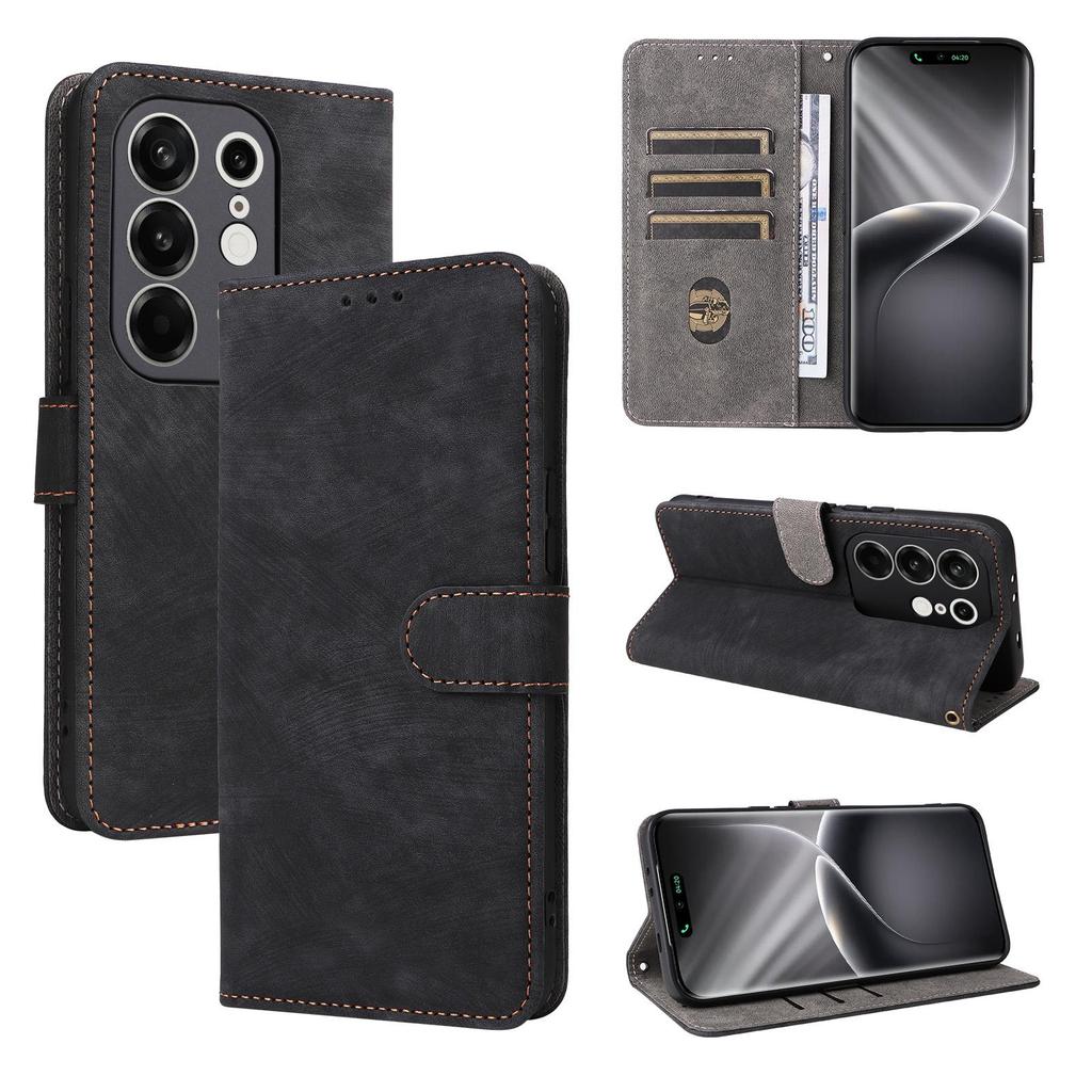 Чехол-книжка совместимый для Tecno Camon 50 Pro из ПУ кожи, защита всего корпуса с [Блокировкой RFID]
