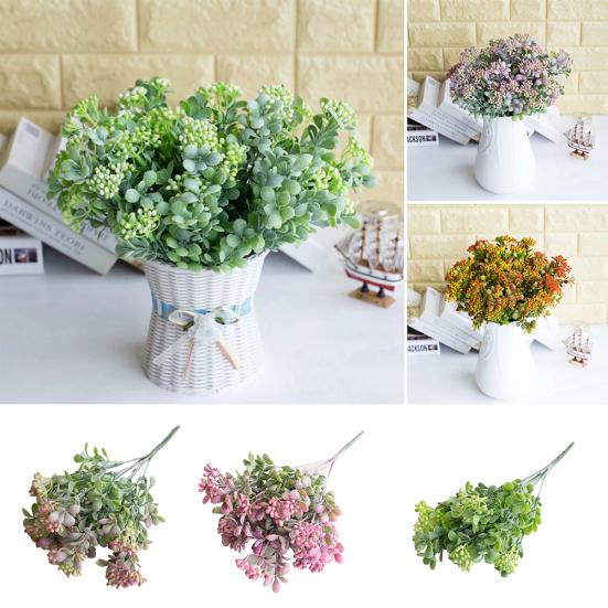 1 букет, маленькие фрукты, искусственное растение, 7 веток, свадебный отель, украшение для дома