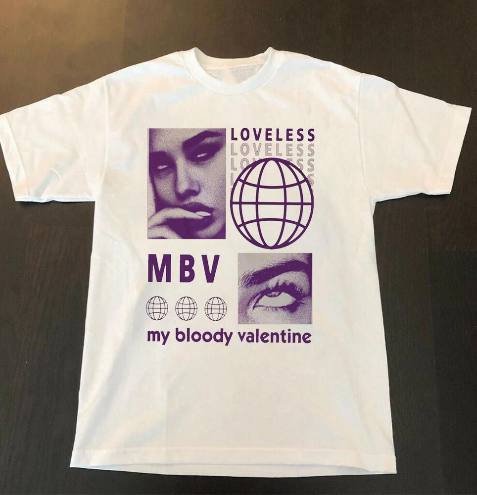 Loveless My bloody valentine Футболка унисекс с логотипом группы Все размеры от S до 5XL SB312 Футболка унисекс