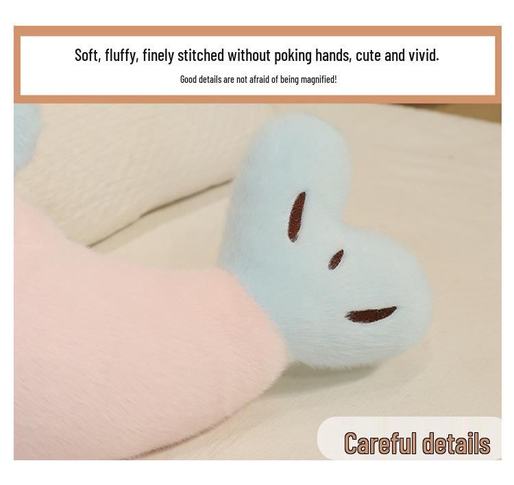 Adorable Cartoon Fish Hug Pillow for Girls - Leg Clamping, Side Sleeping/Pregnancy Backrest Cushion, Ideal for Bedside & Winter Coziness