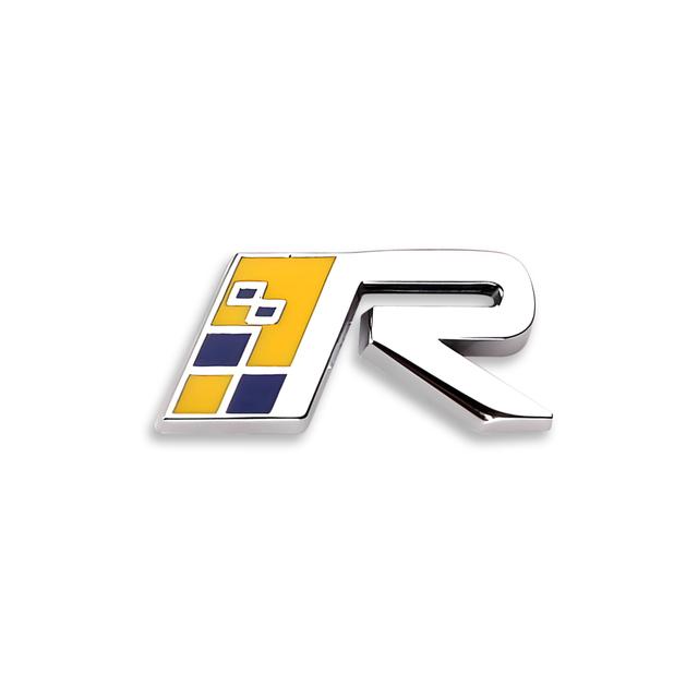 3D металлический цинковый сплав Ocean Race R Desig AWD наклейки с эмблемой автомобиля авто значок багажника эмблема наклейки