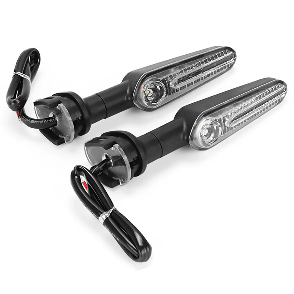 Для YAMAHA MT07 MT09 MT-07 MT-09 TRACER FZ-09 высококачественные светодиодные поворотники для мотоциклов, одна пара индикаторных ламп, запчасти для мотоциклов