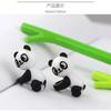 2 Pcs Random Color Cartoon Animal Panda Cute 0.5mm Black Ink Pen Desk Decoration Student Exquisite Gift