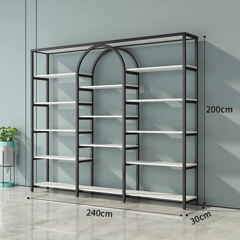 Elegant Display Stand: Nail Art and Skincare Storage Rack for Beauty Salons