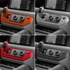 Из Алькантары Для Land Rover Defender Панель Центральной Консоли Накладка-Наклейка и Чехол Чехла Рычага Переключения Передач Автомобильные Аксессуары для Интерьера