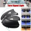 Side Wing Rearview Mirror Indicator Blinker Repeater Dynamic Turn Signal Light For VW Passat B7 CC Scirocco Jetta MK6
