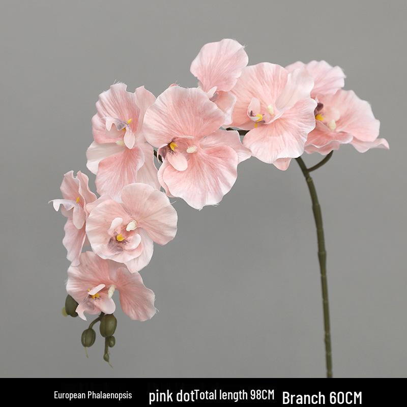 Роскошный реалистичный искусственный цветок фаленопсиса для свадеб и домашнего декора