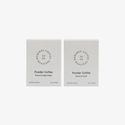 Порошковый кофе 2 вида в наборе