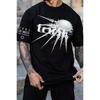 Summer Hot Sale Tool Band 10000 Days Double Sided Print T-shirt Unisex Vintage Hip Hop Streetwear Top Y2K Gothic Cotton Oversized T-shirts