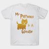 T Shirt Women My Patronus Is A Westie Harajuku Print Kawaii Tshirt Summer Short Sleeve Female T-Shirt Top Tee