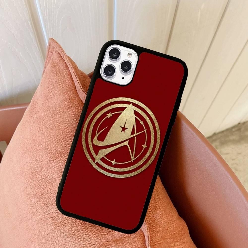 Popular S-Star T-Trek Movie Logo Phone Case Wireless Charging PC+TPU For IPhone 11 12 13 14 15 16 17 Pro Max Plus Case