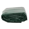 Vidaxl Plandeka, Zielona, 5X8 M, 650 G/M²