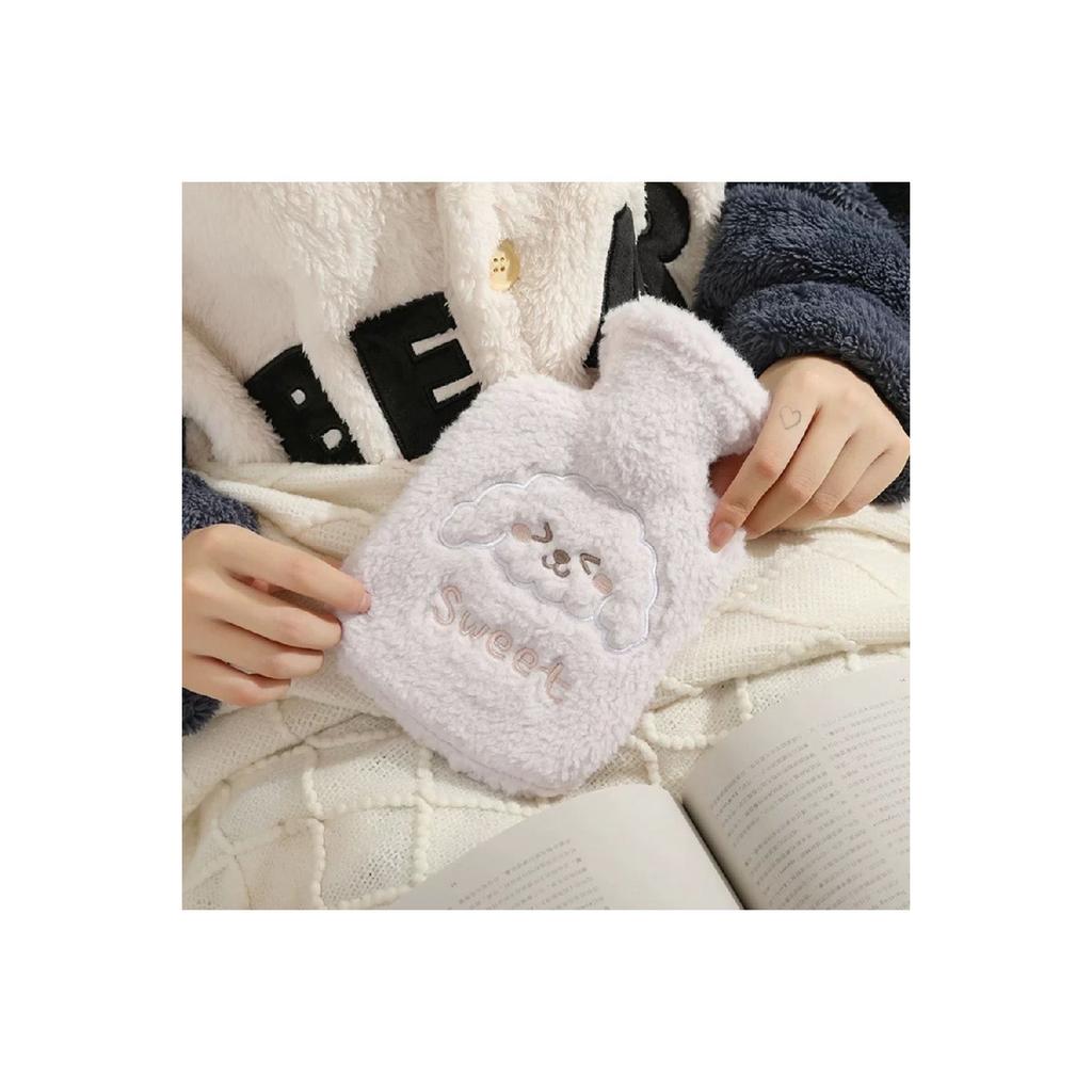 Mini Size Baby Hot Water Bag With Fleece Cover